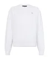 Dsquared2 Long-sleeved Sweatshirt In White