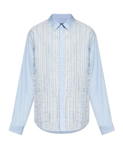 Dsquared2 Long-sleeves Shirt In Blue