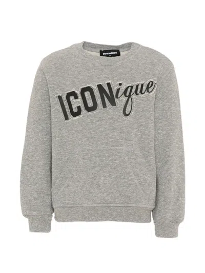 Dsquared2 Loog Sweatshirt In Gray