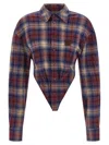 Dsquared2 Loop Shirt And Blouse Multicolor In Blue