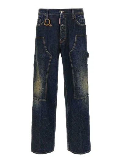 DSQUARED2 JEANS BOOT-CUT - AZUL