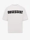 Dsquared2 Loose Fit Crew-neck T-shirt With Print In White