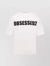 Dsquared2 Loose Fit Crew-neck T-shirt With Print In White