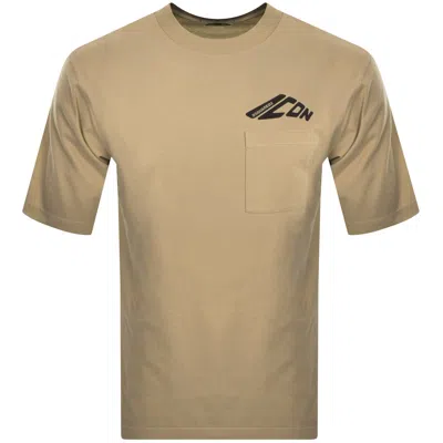 Dsquared2 Loose Fit Pocket T Shirt Brown