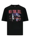 Dsquared2 Graphic Print Crew Neck Short Sleeve T-shirt In Black