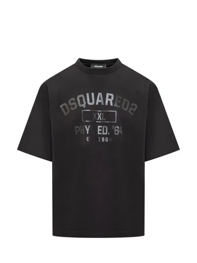 Dsquared2 Loose Fit T-shirt In Black