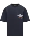 Dsquared2 Loose Fit T-shirt In Blu