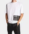 Dsquared2 Loose Fit T-shirt In White In White