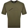 Dsquared2 Loose Fit T Shirt Khaki In Green