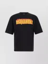 Dsquared2 Black Loose Fit T Shirt With Logo