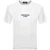 Dsquared2 White Cotton T-shirt With Logo In White