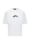 Dsquared2 Loose Fit Tee Icon Nuova Generazione In Jersey Di Cotone T-shirt In White
