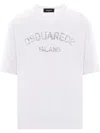 Dsquared2 Relaxed-fit Cotton T-shirt With Bold Graphic Print