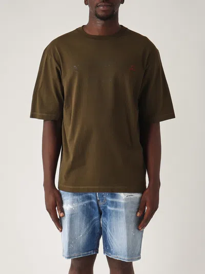 Dsquared2 Loose Fit Tee T-shirt In Brown