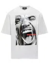 Dsquared2 Logo-print Round Neck T-shirt In White