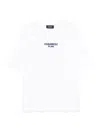 Dsquared2 Classic White T-shirt With Navy Logo Detail In White