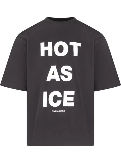 Dsquared2 Loose Fit T-shirt In Black
