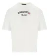 Dsquared2 Logo Print T-shirt In White