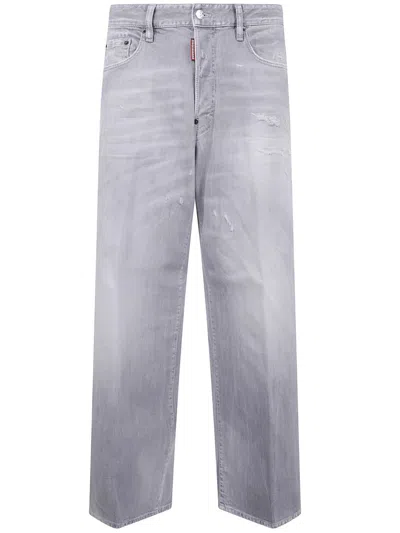 Dsquared2 Loose Jean Clothing In Gray