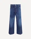 Dsquared2 Blue Jeans With Belt Loops And Logo Patch On The Rear In Blue
