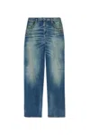 Dsquared2 Belt Loop Denim Trousers In Blue