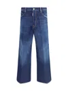 Dsquared2 Loose Jeans In Blue