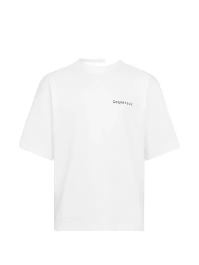 Dsquared2 Loose-fit T-shirt In White