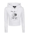 Dsquared2 Dsquared Women Cropped Sweatshirt In White