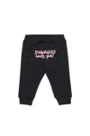 Dsquared2 Loves You Fleece Jogger Pants In Black