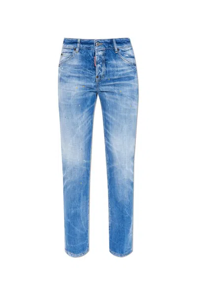 Dsquared2 Cotton Jeans In Blue