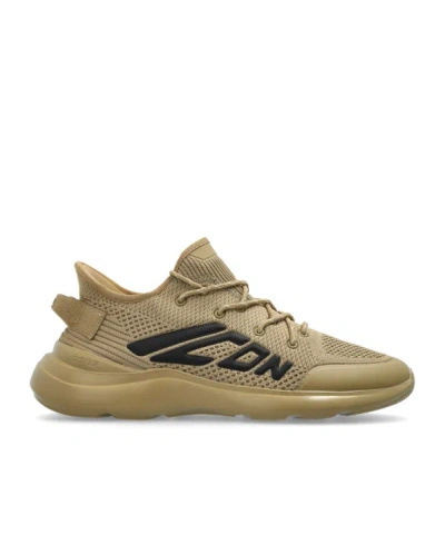 Dsquared2 Low-cut Lace-up Sneakers In Brown