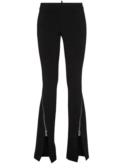 DSQUARED2 LOW-RISE BOOTCUT TROUSERS