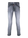 DSQUARED2 LOW-RISE CROPPED JEANS
