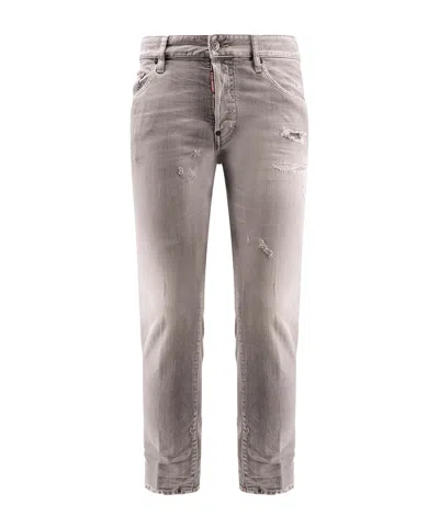 DSQUARED2 DSQUARED2 LOW-RISE DISTRESSED JEANS