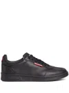 Dsquared2 Low-top Leather Sneakers In Schwarz