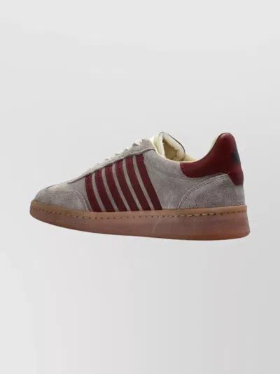 DSQUARED2 LOW TOP SNEAKERS FEATURING STRIPES