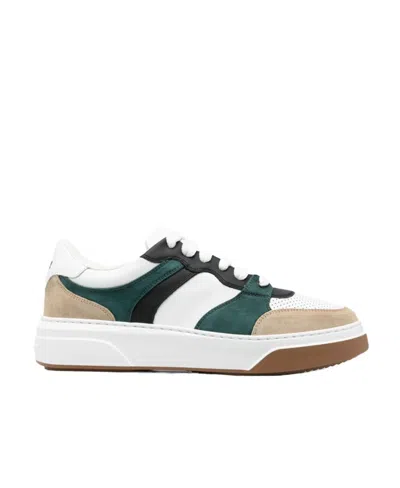 DSQUARED2 DSQUARED2 PANELLED LACE-UP SNEAKERS