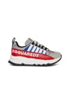 Dsquared2 Sneakers Basse Con Logo E Bold Sole In Grey
