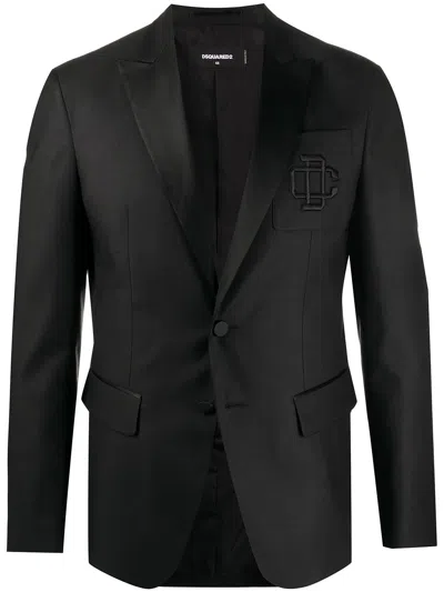 Dsquared2 Luxurious Black Esmoquin For The Modern Man