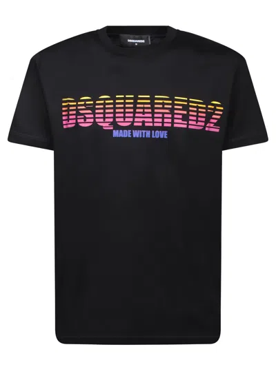 Dsquared2 Made With Love Black T-shirt