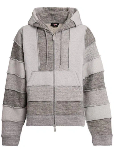 Dsquared2 Magliano Venue Fit Zipped Hoodie In Gray