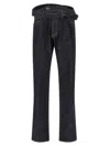 Dsquared2 Dsquared Blue Denim Dsquared X Magliano Butch Jeans In Black