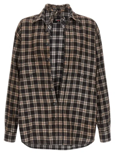 DSQUARED2 MAGLIANO X DSQUARED2 CAPSULE SHIRT SHIRT AND BLOUSE MULTICOLOR