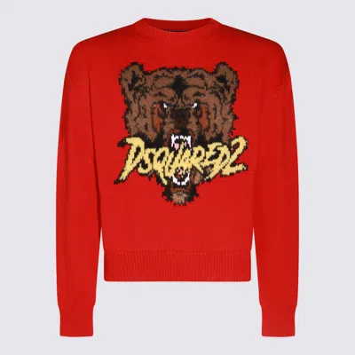 Dsquared2 Maglie Rosso In Red