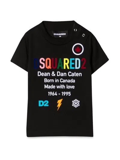 Dsquared2 Babies' Maglietta In Black
