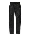 Dsquared2 Tidy Biker Jeans In Black