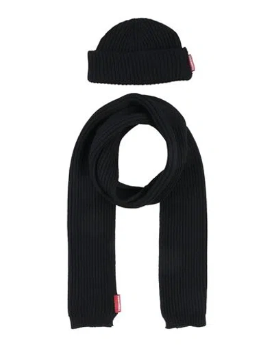 Dsquared2 Man Accessories Set Black Size - Wool