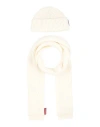 Dsquared2 Man Accessories Set Cream Size - Wool In White