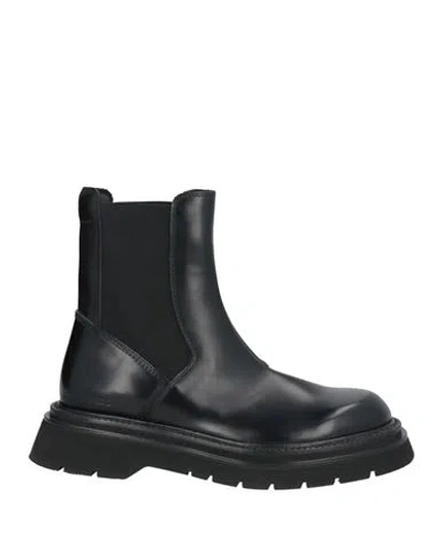 DSQUARED2 DSQUARED2 MAN ANKLE BOOTS BLACK SIZE 8 LEATHER