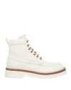 Dsquared2 Man Ankle Boots White Size 9 Leather In White